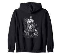 Symbole stoïque de la Rome Antique Cato Le Plus Jeune Sweat à Capuche