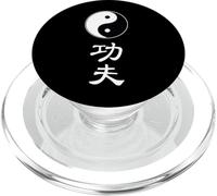 Symbole Tao de Combat d'arts Martiaux, Personnage de Kung fu PopSockets PopGrip pour MagSafe
