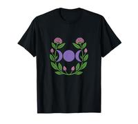 Symbole triple déesse du cycle de la lune chardon T-Shirt