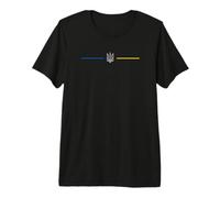 Symbole Tryzub ukrainien - Trident ukrainien T-Shirt Haut de Gamme