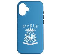 Symbole Under Protection of Mary Ave Maria Marian Coque pour iPhone 16