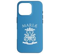 Symbole Under Protection of Mary Ave Maria Marian Coque pour iPhone 16 Pro