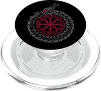 Symbole Viking - Jormungandr avec Helm of Awe - Viking Norse PopSockets PopGrip pour MagSafe