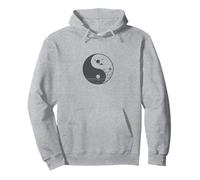 Symbole Yin et Yang des Montagnes Sweat à Capuche