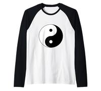 Symbole Yin Yang Équilibre Harmonie Dualité Zen Spirituel Manche Raglan