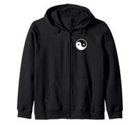 Symbole Yin Yang : Paix, Amour et Compassion Sweat à Capuche