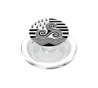 Symboles bretons triskèle et Hermine PopSockets PopGrip pour MagSafe