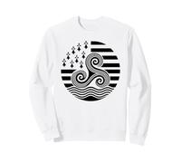 Symboles bretons triskèle et Hermine Sweatshirt