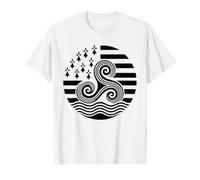 Symboles bretons triskèle et Hermine T-Shirt