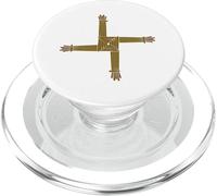 Symboles celtiques Croix de Brigid nœud Celtique Symbole Irlandais PopSockets PopGrip pour MagSafe