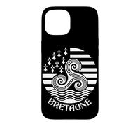 Symboles de Bretagne, France Breton Pride Triskel Coque pour iPhone 15