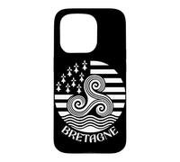 Symboles de Bretagne, France Breton Pride Triskel Coque pour iPhone 15 Pro