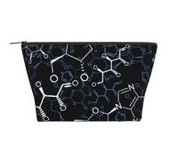 Symboles de Chimie Chimique, Trousse de Toilette Trousse de Maquillage Sac à cosmétiques Trousse de Toilette de Voyage Portable