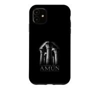 Symboles de la Colonne du Temple égyptien de la Maison d'Amon Coque pour iPhone 11