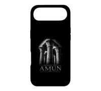 Symboles de la Colonne du Temple égyptien de la Maison d'Amon Coque pour iPhone Air