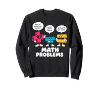 Symboles de problèmes mathématiques drôle pour Professeur de rentrée Scolaire Sweatshirt