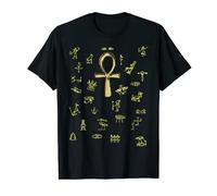 Symboles de pyramide d'Ankh et d'Égypte antique T-Shirt