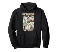Symboles historiques du 250e Anniversaire des États-Unis Art 1776 Sweat à Capuche