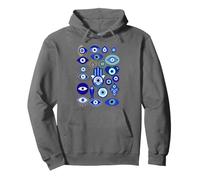 Symboles mystiques du Mauvais œil Graphique - Boho Nazar Celestial Art Sweat à Capuche
