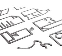 Symboles pour Bin Poubelle / Tri sélectif Mizetto QUICK SHIP - MIZETTO SYMBOLS