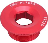 Symboles pour vélo de route et de montagne Halteret Meck M20*10 Kurbelscheibe BB -Achseschraube rot