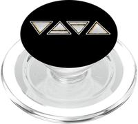 Symboles Terre Air Feu Eau Wicca Nature 4 Éléments Sorcières PopSockets PopGrip pour MagSafe