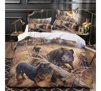 Symboles wiccans Housse de Couette Microfibre Hypoallergique 3D Effet Confortable Style d'art Mystique Parure de Lit Fermeture Éclair Ultra Douce Résistante for Adolescent King（220x240cm）