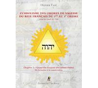 Symbolisme des Ordres de Sagesse du Rite Français du 1er au 4e Ordre - Chapitre 2 - Grand Élu Écossais (Deuxième Ordre)