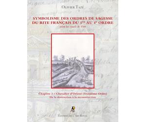 Symbolisme des Ordres de Sagesse du Rite Français du 1er au 4e Ordre - Chapitre 3 - Chevalier d’Orient (Troisième Ordre)