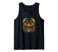 Symétrie Mandala Papillon Amiral Rouge inspirée de la Nature Débardeur