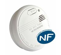 Détecteur avertisseur autonome de fumée - DOMO - CLIP - Niveau sonore max. 85 db - Type de pose adhésif