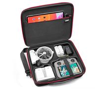 SYMIK Étui à rabat pour DJI - Anti-éclaboussures d'eau - Sac à bandoulière de voyage compact - Étui de rangement en nylon pour DJI Flip Fly More Combo Drone Accessoires - Compatible avec RC 2/RC-N3