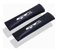 Symilov 1 Paire Coussinets de Ceinture Sécurité de Voiture pour K-IA Ceed GT GT Line, Housse de Protection Confort d'épaule en Fibre Carbone, Accessoires Intérieurs Automobiles, GT Line
