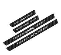Symilov Autocollants Protection Seuil Porte de Voiture pour OP-el, 4 pièces Accessoires de décoration de Plinthes Auto en Fibre Carbone de Anti-Rayures, Combo
