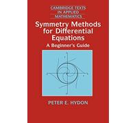 Symmetry Methods for Diff Equations