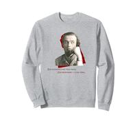 Symonenko Citation romantique Poésie ukrainienne, amour et silence Sweatshirt