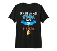 Sympa Om L'Apéro Humour Marseille Supporter Foot T-Shirt Haut de Gamme
