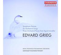 Symphonic Dancesea – Danses Symphoniques Opus 64, Six Mélodies, Pièces Orchestrales Opus 56 – NAXOS