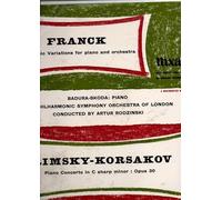 Symphonic Variations / Piano Concertos In C Sharp Minor op. 30-LP