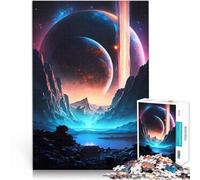 Symphonie de paysages cosmiques Puzzles pour Adolescents 1000 pièces Jeux éducatifs Car C'est Un pour Toute la Famille 38x26cm