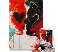 Symphonie des Cœurs Puzzle Difficile pour Adultes 1000 pièces Renforce la mémoire, soulage Le Stress, Bords de qualité supérieure Pièce d'art 38x26cm