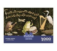 Symphonie des Marais Puzzle en Bois Imperméable DIY Puzzles De 1000 Pièces pour Adultes Cadeaux Amusant Jeux Éducatifs