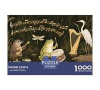 Symphonie des Marais Puzzle en Bois Imperméable DIY Puzzles De 1000 Pièces pour Adultes Cadeaux Impossible Jeux De Stimulants