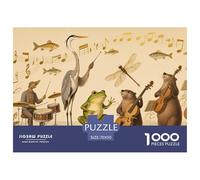 Symphonie des Marais Puzzle en Bois Imperméable Puzzles De 1000 Pièces pour Adultes Cadeaux Amusant Jeux Éducatifs
