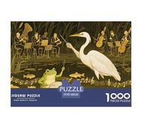 Symphonie des Marais Puzzle en Bois Imperméable Puzzles De 1000 Pièces pour Adultes Cadeaux Défi Et Casse-tête De Décoration pour La Maison