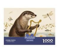 Symphonie des Marais Puzzle en Bois Imperméable Puzzles De 1000 Pièces pour Adultes Cadeaux Impossible Jeux Éducatifs