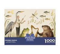 Symphonie des Marais Puzzle en Bois Imperméable Puzzles De 1000 Pièces pour Adultes Défi Et Casse-tête Jeux De Stimulants