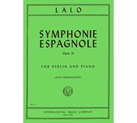 Symphonie Espagnole for Violin and Piano (Opus 21)