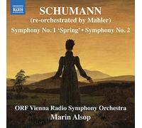 Schumann – Symphonies n°1 "Printemps" & n°2 (réorch. Mahler) – CD – NAXOS