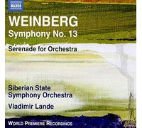 Weinberg / Lande – Symphonie n°13 Op.115 et Sérénade pour orchestre Op.47 n°4 – CD – NAXOS